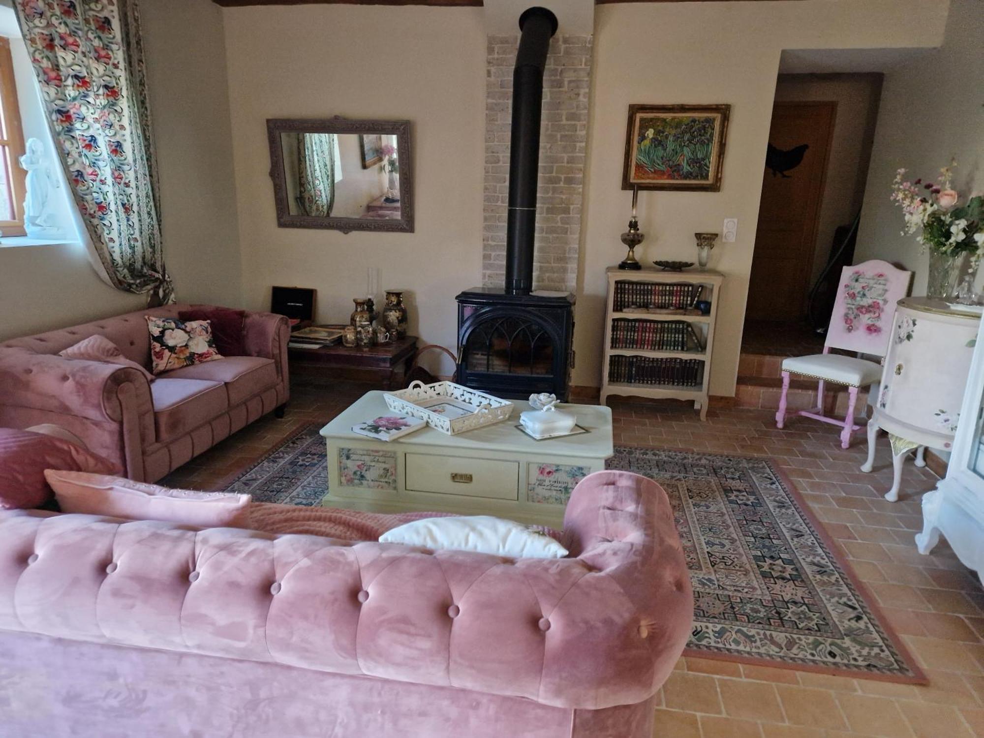 Bed and Breakfast La Ferme De Kerraoul Комбри Экстерьер фото