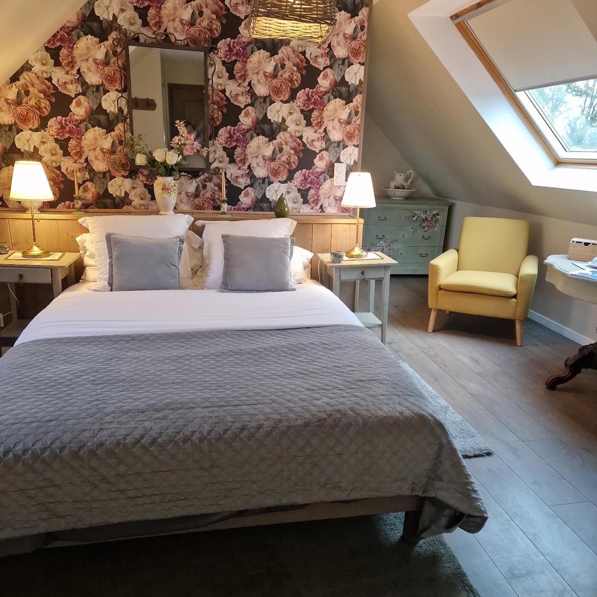 Bed and Breakfast La Ferme De Kerraoul Комбри Экстерьер фото