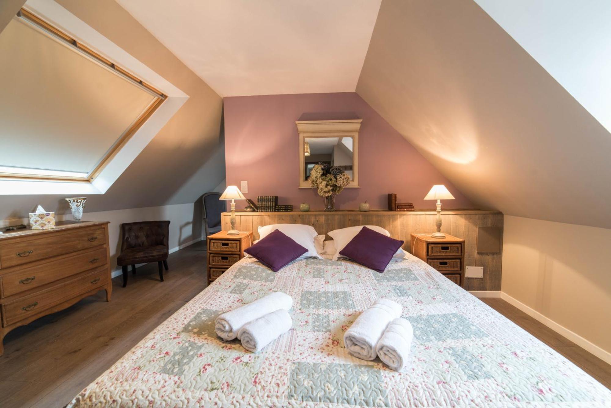 Bed and Breakfast La Ferme De Kerraoul Комбри Экстерьер фото